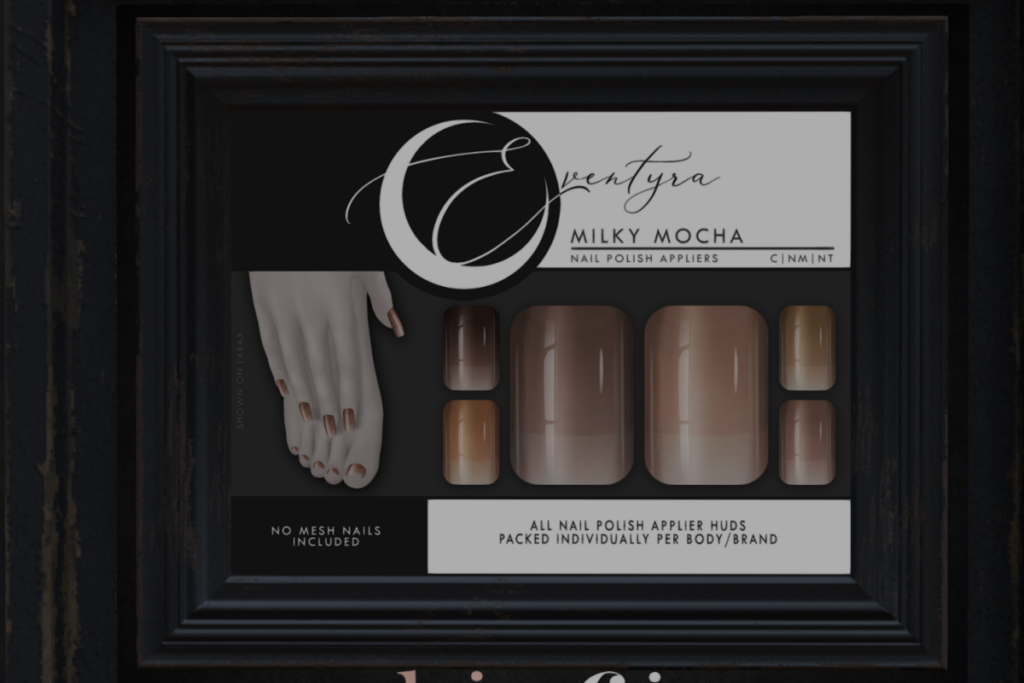 Milky Mocha Nail Polish Applier - Legacy/Maitreya/Reborn, L$199 each