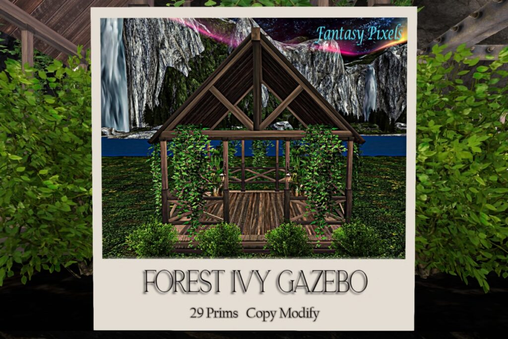 Forest Ivy Gazebo, L$375