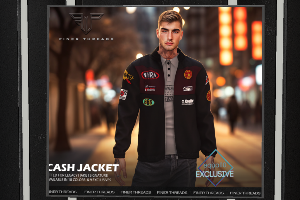 Cash Jacket - Jake/Legacy/Signature, L$279 each/L$1399 FP