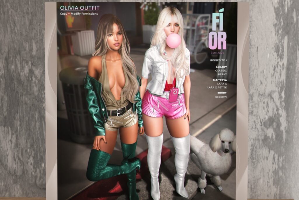 Olivia Outfit - Legacy/MaitreyaX/Reborn/+mods, L$289 each/L$1199-L$1899 each FP/L$3500 MP