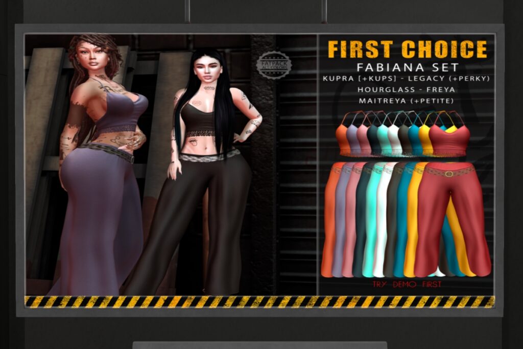 Fabiana Set - Freya/Hourglass/Inithium/Legacy/Maitreya/+mods, L$190