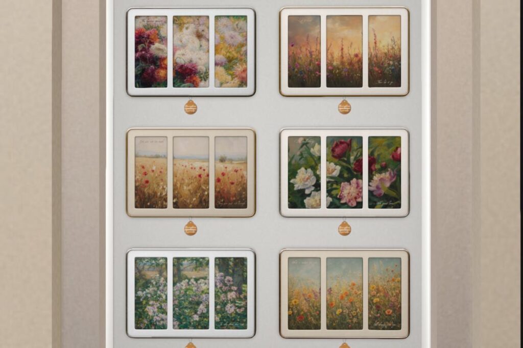 Impetus floral Picture,  L$88 each/L$288 FP