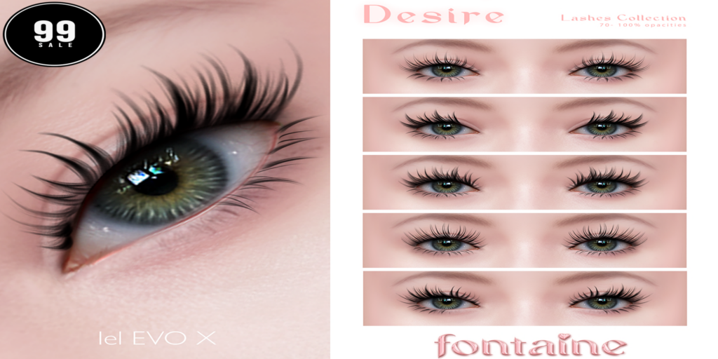 Desire Lash Collection - EvoX