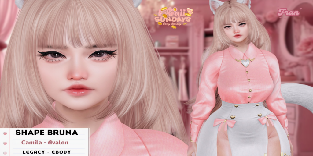 Bruna Gloss Lipstick - EvoX	&lt;a href=&quot;https://maps.secondlife.com/secondlife/Town%20Blue%20Port/76/128/1872&quot;&gt;Teleport&lt;/a&gt;