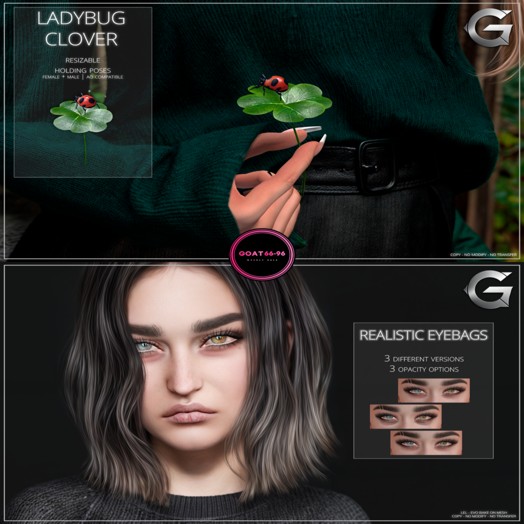 Ladybug Clover | Realistic Eyebags - Evo