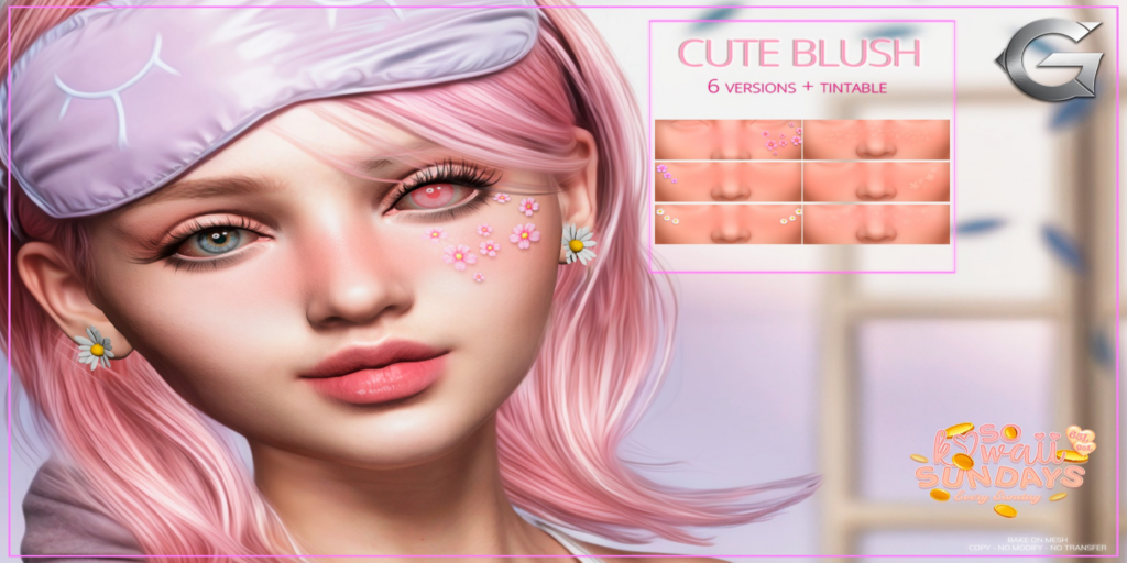 Cute Blush - EvoX	&lt;a href=&quot;http://maps.secondlife.com/secondlife/The%20Valley/113/172/1971&quot;&gt;Teleport&lt;/a&gt;