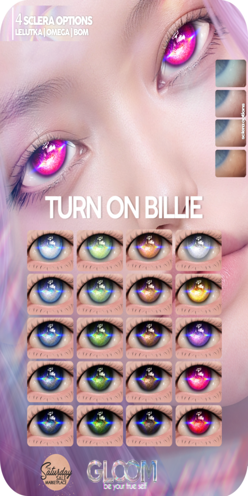 Turn On Billie Eye Collection - BOM/Lelutka/Omega