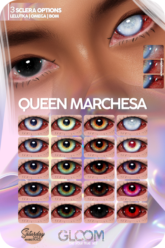 Queen Marchesa Eyes - BOM/Lelutka/Omega