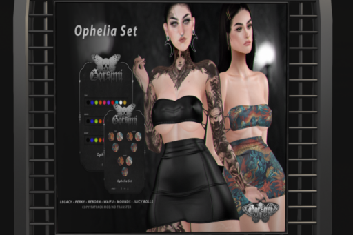 Ophelia Set - Legacy/Reborn/+mods, L$350