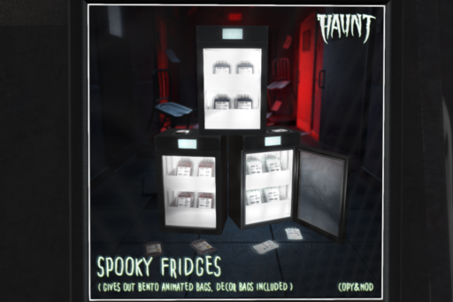 Spooky Fridges - L$250 each