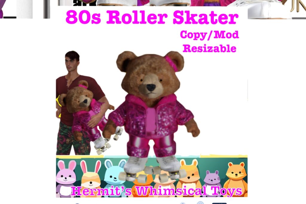 80s Roller Skater, L$200