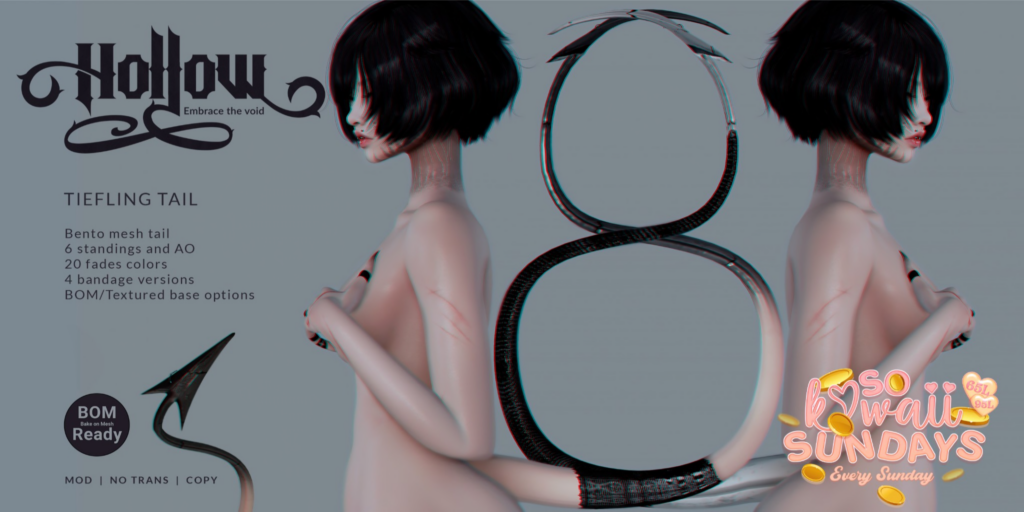 Tiefling Tail	&lt;a href=&quot;http://maps.secondlife.com/secondlife/Tomoeda/109/37/1502&quot;&gt;Teleport&lt;/a&gt;