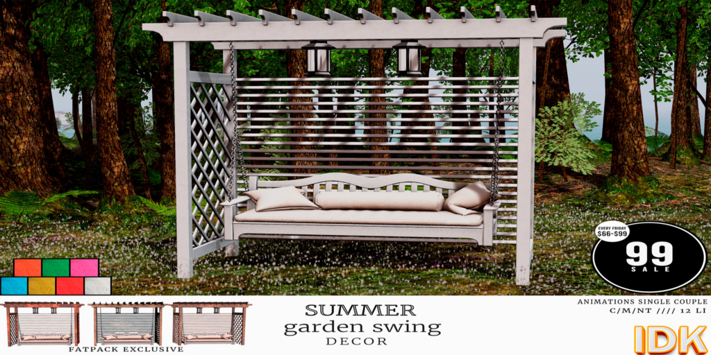 Summer Garden Swing