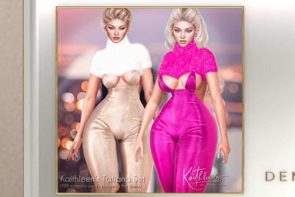 Tatiana Cat Suit &amp; Fur Crop - GenX Classic/Inithium/Legacy/Maitreya/Reborn/+mods, L$188 each/L$1688 FP