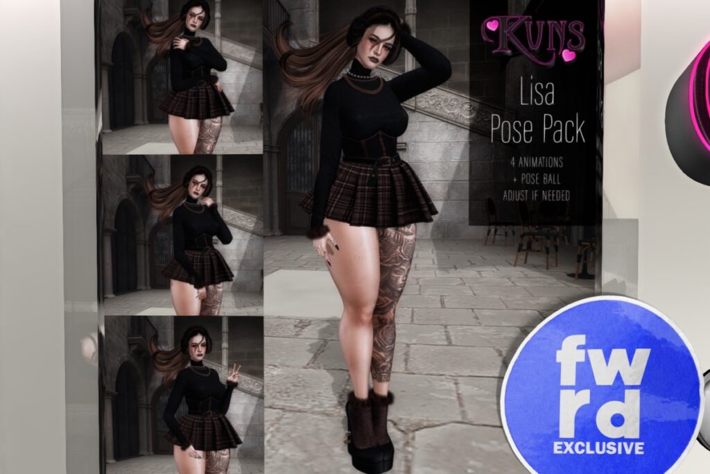 Lisa Pose Pack, L$250