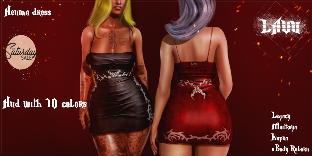 Neuma Dress - Inithium/Legacy/Maitreya/Reborn	&lt;a href=&quot;http://maps.secondlife.com/secondlife/Magic%20Sky/181/146/2022&quot;&gt;Teleport&lt;/a&gt;