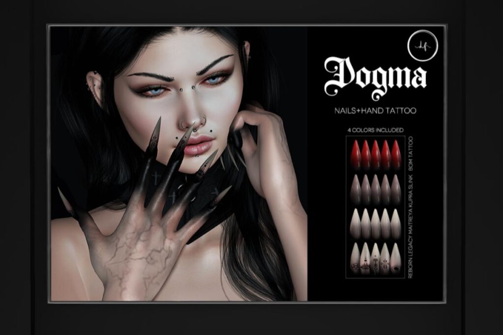 Dogma Hand Tattoo - Inithium/Legacy/Maitreya/Reborn/Slink/+mods, L$190