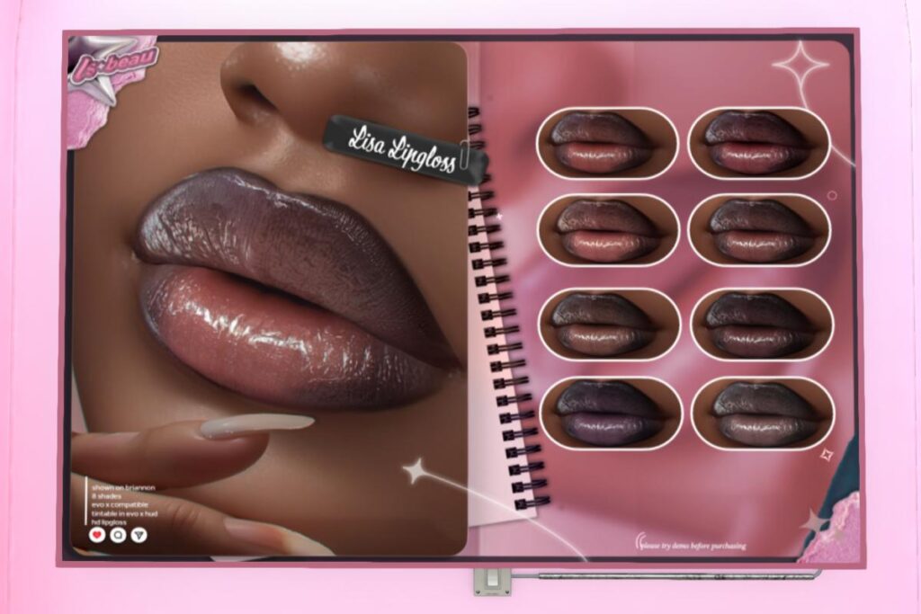 Lisa Lipgloss - EvoX, L$299