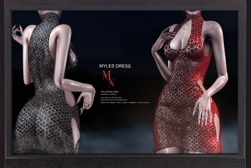 Myles Dress - Legacy/MaitreyaX/Reborn/+mods, L$320 each/L$1990 FP