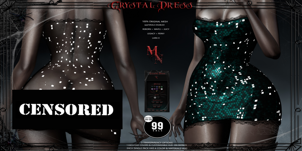 Crystal Dress - Legacy/MaitreyaX/Reborn/+mods