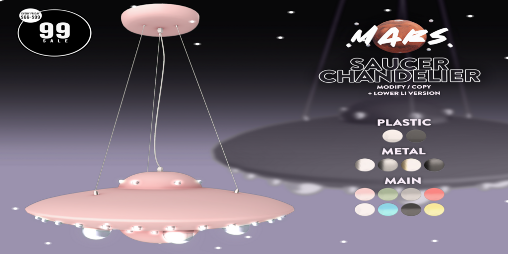 Saucer Chandelier