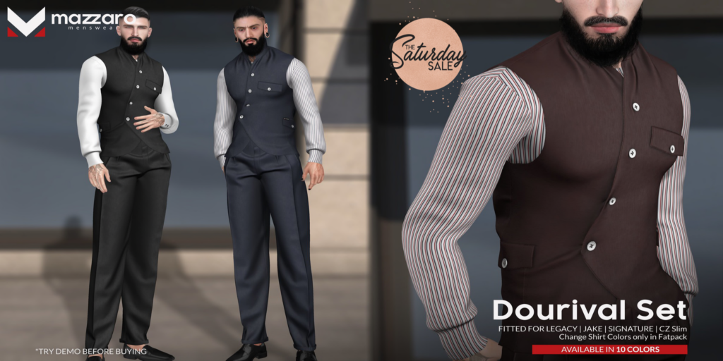 Dourival Set - CZ Slim/Gianni/Jake/Legacy	&lt;a href=&quot;http://maps.secondlife.com/secondlife/Heartbreak/131/129/166&quot;&gt;Teleport&lt;/a&gt;