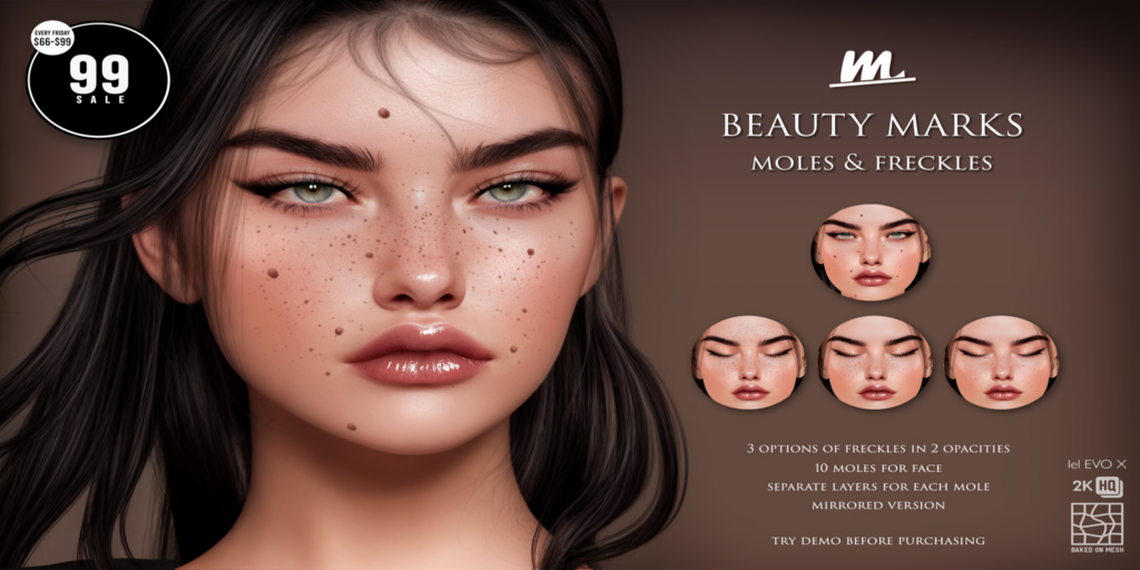 Beauty Moles &amp; Freckles Marks - EvoX