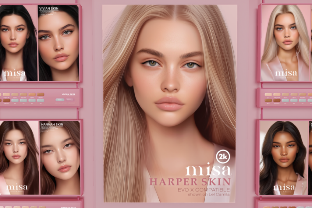 Harper Skin - EvoX, L$650 each/L$2250 FP