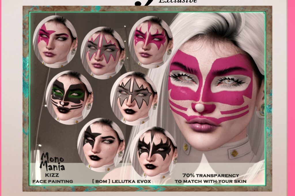 Kizz Face Paint - EvoX, L$299