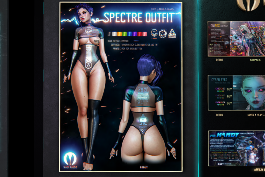 Spectre Outfit - Reborn, L$499