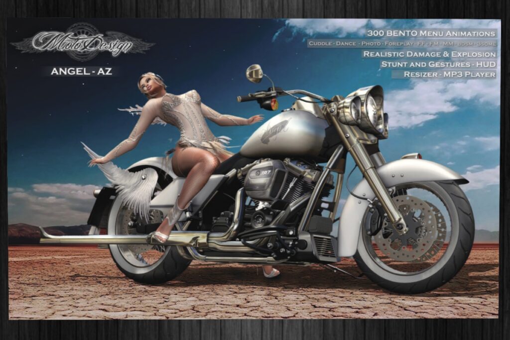 Angel AZ Motorcycle, L$1500