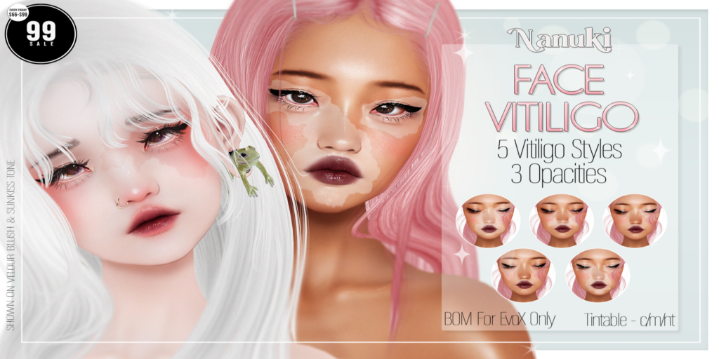 Face Vitiligo - EvoX