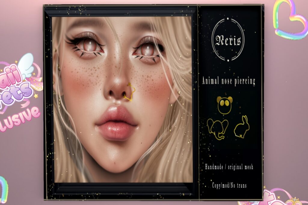 Animal Nose Piercing, L$150