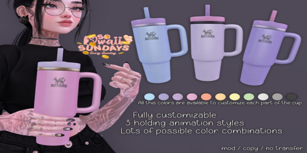 Nothing Cup Holdable	&lt;a href=&quot;http://maps.secondlife.com/secondlife/Envar/202/176/2222&quot;&gt;Teleport&lt;/a&gt;