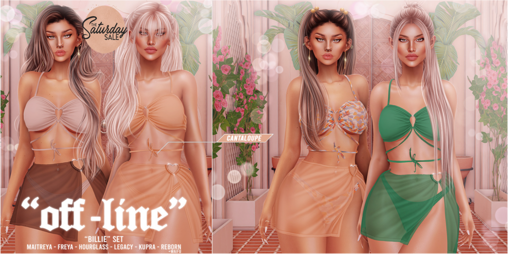 Billie Set - Freya/Hourglass/Inithium/Legacy/Maitreya/Reborn/+mods	&lt;a href=&quot;https://maps.secondlife.com/secondlife/YUNG/96/129/1050&quot;&gt;Teleport&lt;/a&gt;