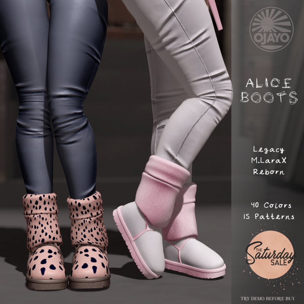 Alice Boots - Legacy/MaitreyaX/Reborn	&lt;a href=&quot;http://maps.secondlife.com/secondlife/Pahvo/198/157/501&quot;&gt;Teleport&lt;/a&gt;