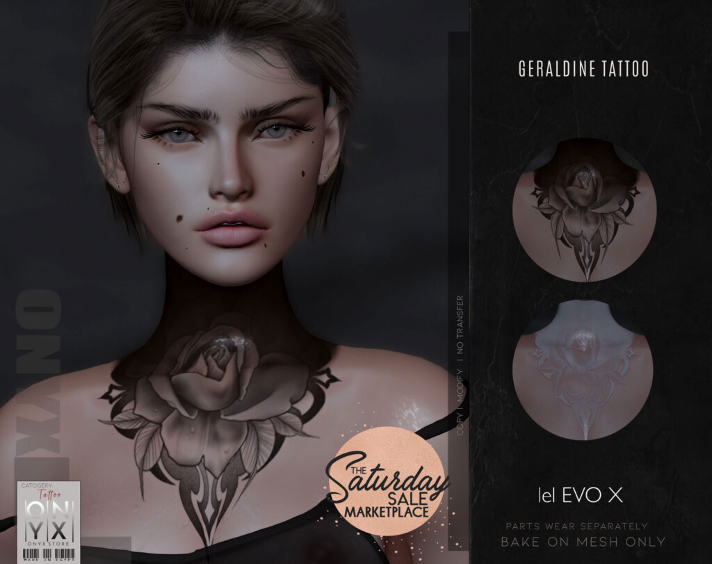 Geraldine Tattoo - EvoX