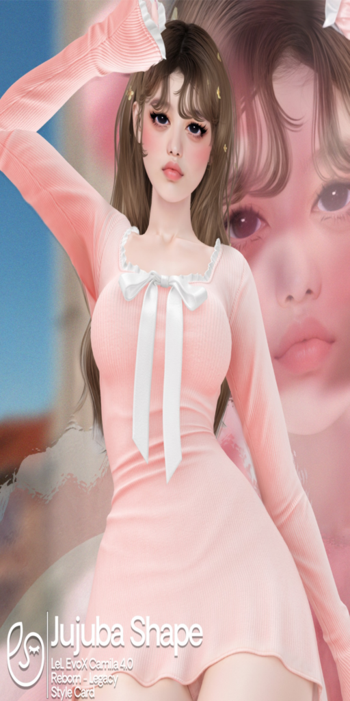 Jujuba Shape - EvoX Camila/Legacy/Reborn	&lt;a href=&quot;http://maps.secondlife.com/secondlife/Prime%20District/95/67/22&quot;&gt;Teleport&lt;/a&gt;