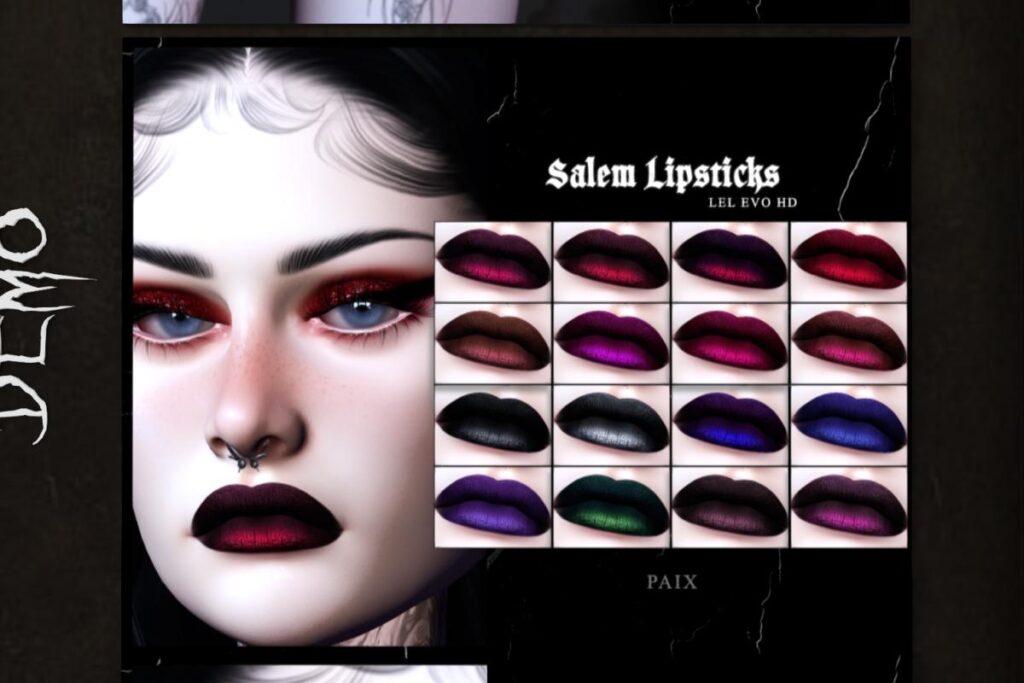 Salem Lipsticks - EvoX, L$299