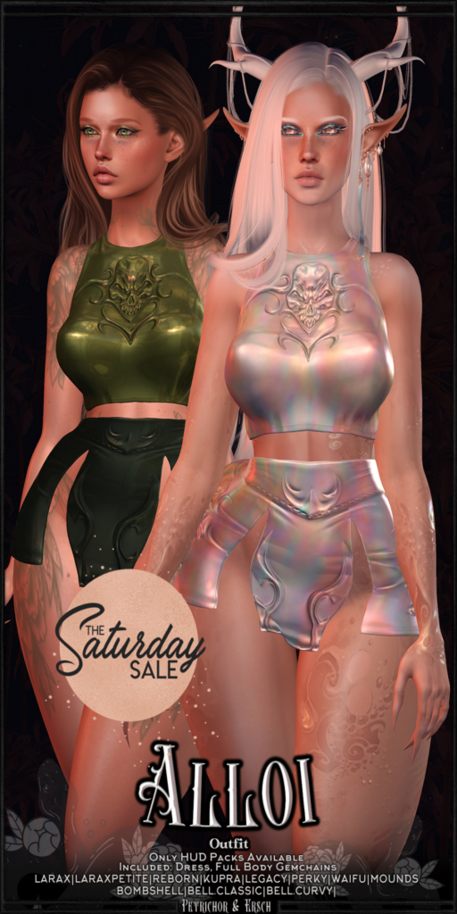 Alloi OUtfit - GenX/Inithium/Legacy/MaitreyaX/Reborn/+mods	&lt;a href=&quot;http://maps.secondlife.com/secondlife/Lune/131/127/1515&quot;&gt;Teleport&lt;/a&gt;