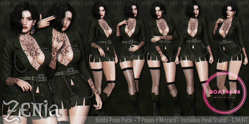 Zenia Pose Set