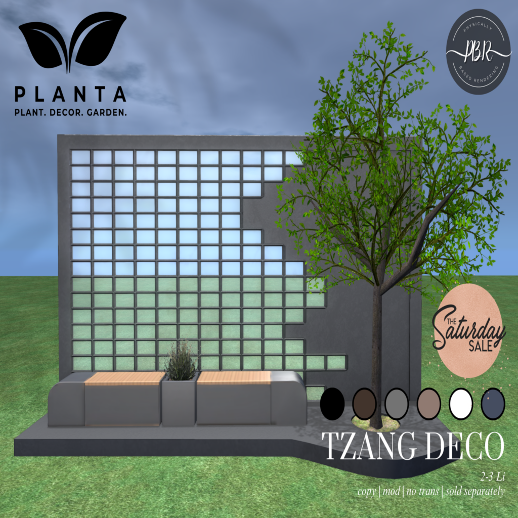 Tzang Deco	&lt;a href=&quot;http://maps.secondlife.com/secondlife/lovers%20islands/198/117/22&quot;&gt;Teleport&lt;/a&gt;