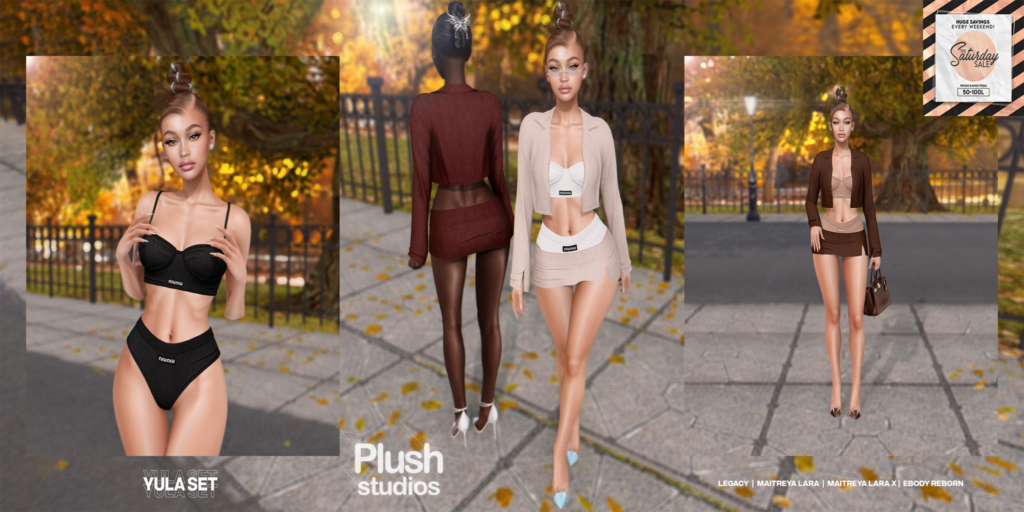 Yula Set - Legacy/Maitreya/Reborn/+mods	&lt;a href=&quot;https://maps.secondlife.com/secondlife/Plush%20Studios/130/189/23&quot;&gt;Teleport&lt;/a&gt;