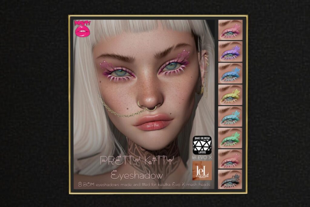 Pretty Kitty Eyeshadow - EvoX, L$200