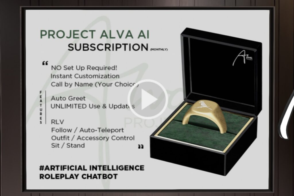 Artificial Intelligence Roleplay Chatbot - Monthly Subscription