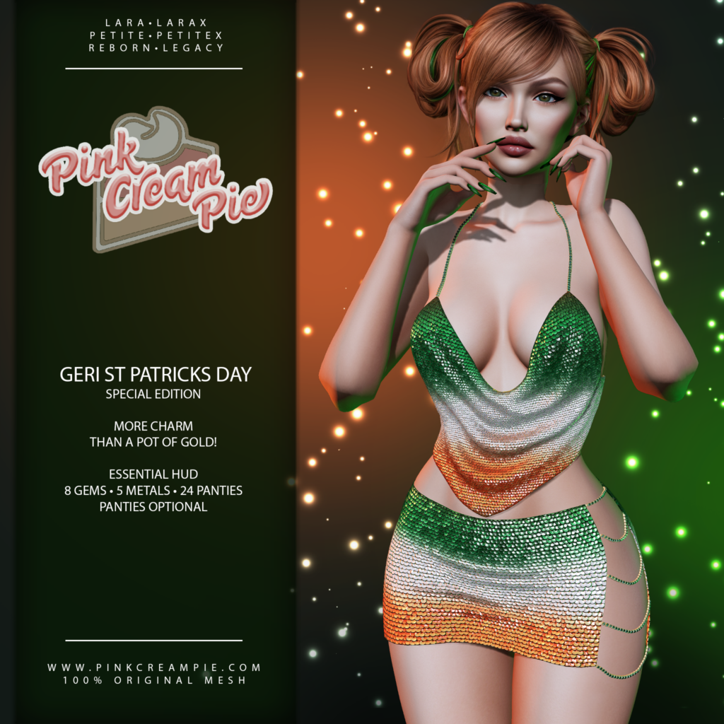 Geri St Patrick’s Day Outfit - Legacy/MaitreyaX/Reborn/+mods