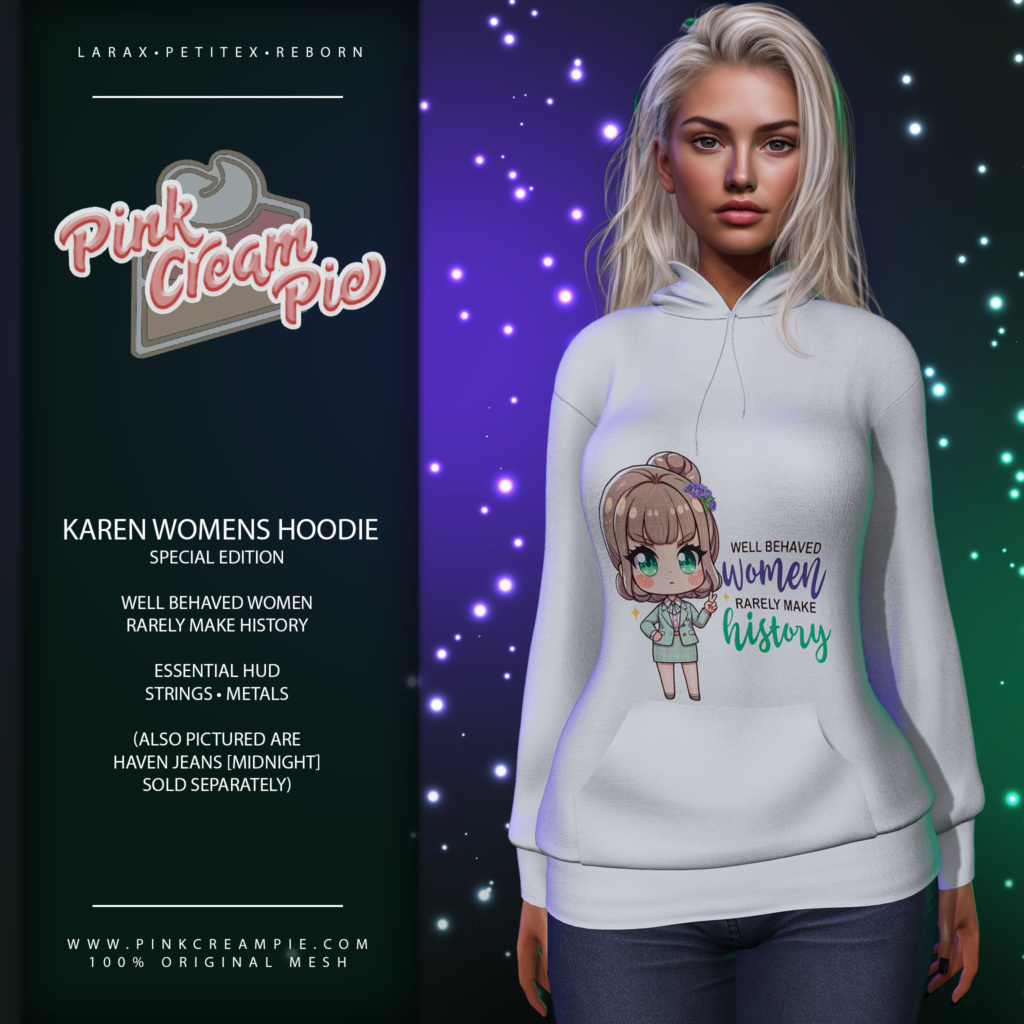 Karen Womens Day Hoodie - Maitreya/Reborn/+mods