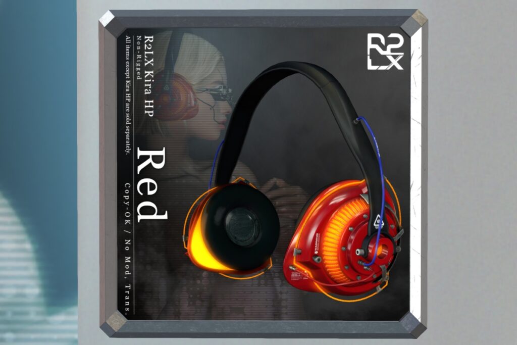 Kira HP Headphones, L$128 each/L$488 FP