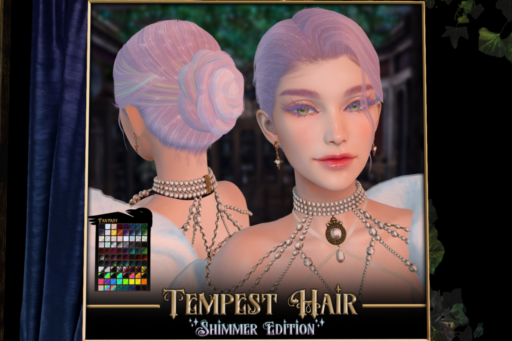 Tempest Hair Shimmer Edition - Unrigged, L$338