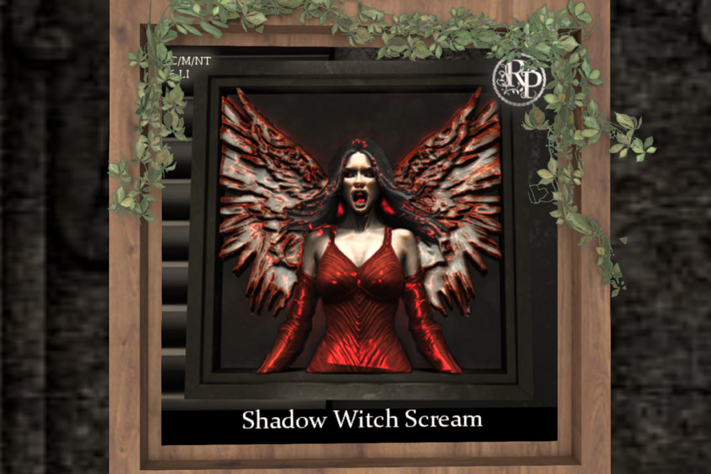 Shadow Witch Scream Art, L$259